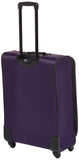 American Tourister Pop Max Softside Luggage with Spinner Wheels, Purple, 3-Piece Set (21/25/29)