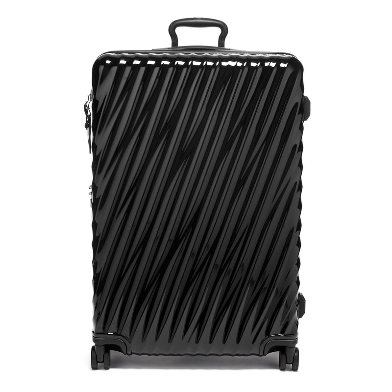 TUMI - 19 Degree Extended Trip Expandable 4 Wheel Packing Case - Durable Hard Shell Zipper Expansion Checked Bag - Suitcase - Black
