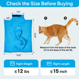 Cat Carrier Pouch, Soft Cat Bag Carrier for Bonding & Stress-Free Vet Visits, Cozy Cat Pouch Carriers to Comfort and Cuddle Your Kitty, for Medium & Small Cats, Sky Blue