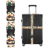 Nuxovilar Luggage Straps of 2 Set Travel Elements, Durable Material 1.96*70.86 Inches of 2 Set for Suitcases, Travel Must-Haves for 22-28 Inch Luggage, Ideal for International Trips, Beach Vacations