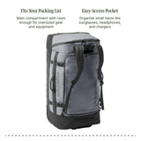 Eagle Creek Cargo Hauler XT Wheeled Duffel - Wheeled Backpack Duffel - Deployable Backpack Straps - Lockable U-Lid & Easy Access Compartment - 32" - Charcoal