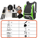 Hsmihair Baseball Bag - Baseball Backpack Holder for Baseball, Large Main Compartment,T-Ball & Softball Equipment & Gear for Youth and Adults,Holds Bats, Helmet, Gloves (Green)