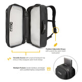 RTIC Ultra Dry Backpack, Waterproof Outdoor Floating Bags for Hiking, Travel, Camping, Boating, Backpacking, 26L, Black & Graphite
