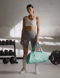 Nike Women's Gym Club Duffel Bag (24L), Cannon/Cannon/Mint Foam, MISC