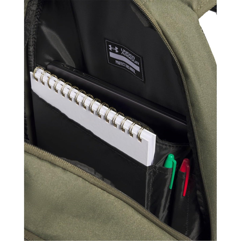 Under Armour Unisex Hustle 6.0 Pro Backpack, Marine OD Green/Marine OD Green, One Size