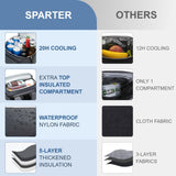 SPARTER Backpack Cooler Insulated Leak Proof 33 Cans, Waterproof Lightweight Insulated Backpack Ice Chest, Portable Soft Cooler Bag for Beach Travel Camping Lunch