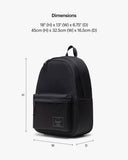 Herschel Supply Co. Classic XL Backpack, Black Tonal, XL - 30L