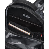 Under Armour Unisex, Hustle 6.0 Pro Backpack (002) Black/Black/Castlerock One Size Fits Most