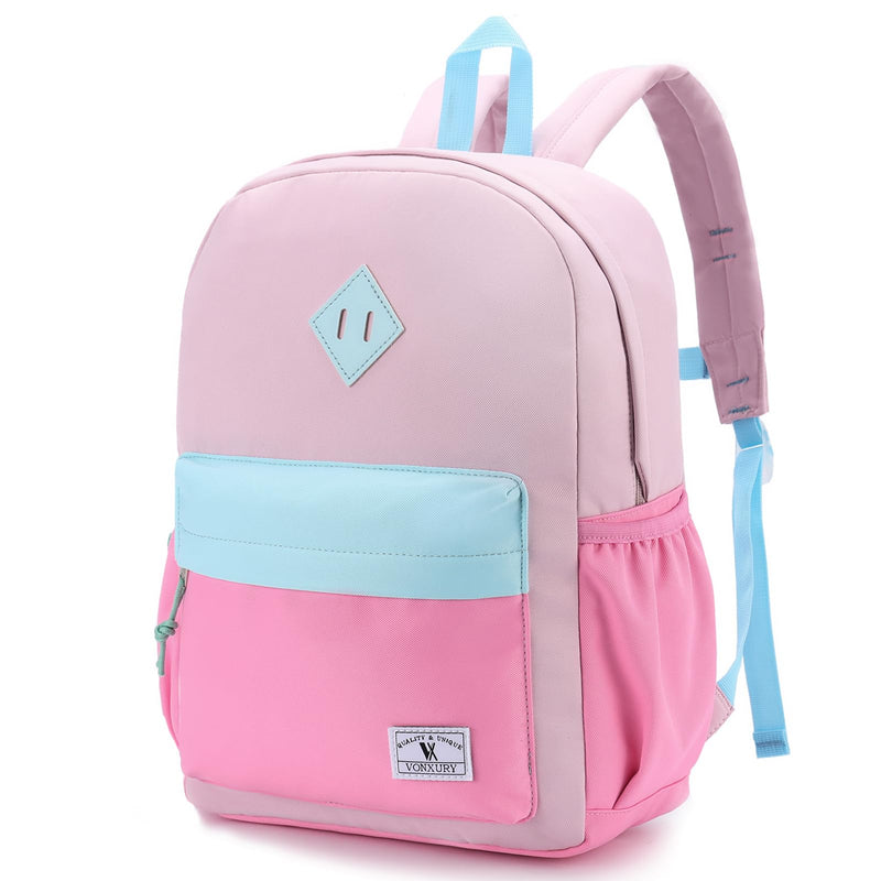 VX VONXURY Toddler Backpack for Boys Age 2-6，Small Kids Preschool Book Bag for Kindergarten Girls Fit A4 Folder
