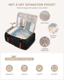 LOVEVOOK 40L Travel Backpack Carry on Flight Approved,Personal Item Bag with 3 Packing Cubes, Travel Backpack Bag for Women Fits 17" Laptop, Water-resistant Carry On Backpack for Airplanes
