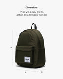 Herschel Supply Co. Unisex Classic Backpack, Ivy Green, Standard - 26L