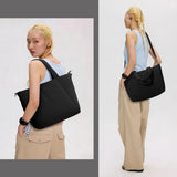 KALIDI Quilted Carryall Tote Bag for Women Large Puffer Crossbody Handbags Shoulder Soft Fluffy Lightweight Travel