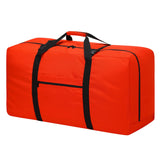 110L Extra Large Duffel Bag 32.5 inch Travel Duffle Bag lightweight Luggage Storage Bag for Outdoor, Camping, Sport-Orange