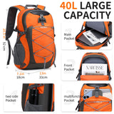 SHENHU 40L Hiking Backpack Lightweight Daypack Waterproof Travel Camping Backpack for Men Women Sport Packable
