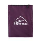 Hopsooken 5 Set Packing Cubes for Travel Large Suitcase Luggage Organizer Bags Travel Accessories Vacation 4 Cubes 1 Laundry Pouch Bag(Purple)