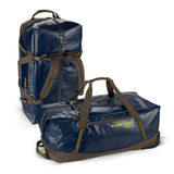 Eagle Creek Migrate 130L Wheeled Duffel Bag – Durable, Weather-Resistant Travel Duffel with Smooth Wheels - Multiple Carry Options for Easy Transport - Rush Blue