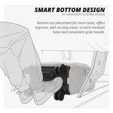 Verage Underseat Carry On Luggage with Spinner Wheels (Cloud Gray, 14.5-Inch Plus Underseat Pro)