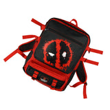 Marvel Deadpool Backpack Maximum Effort Built-Up Utility Laptop Tech Sleeve Book Bag 17"