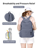 BJLFS School Bag Backpack for Women Kids Teens Girls, Small Bookbag College Student Backpack for School Men Boys, Mochilas Escolares para Casual Daypack Mini Book Bag Blue ﻿