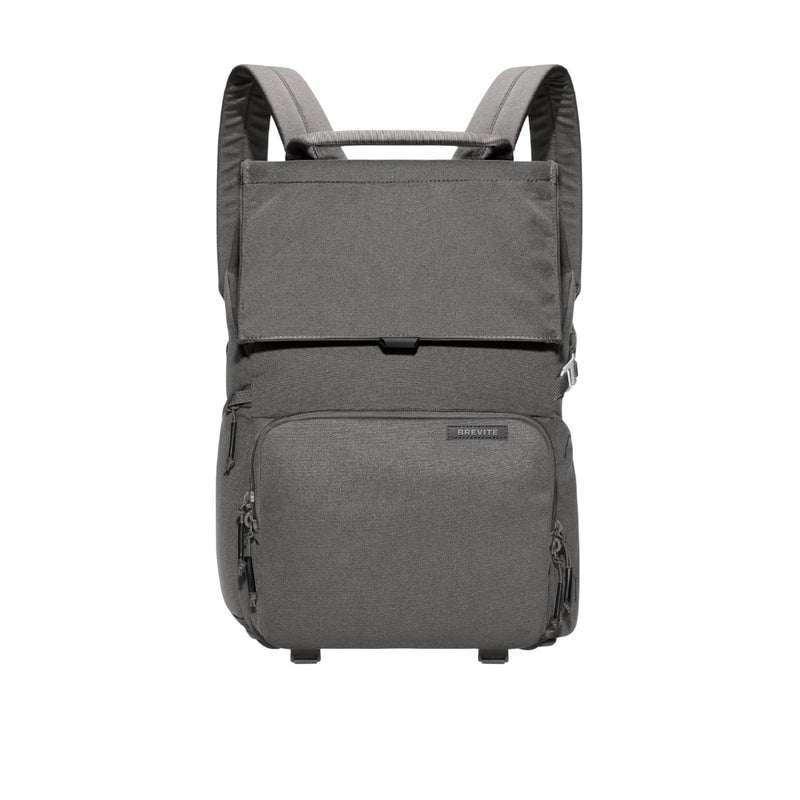 BREVITE - The Runner - Compact Camera Backpacks for Photographers - A Minimalist & Travel-friendly Photography Backpack Compatible With Both Laptop & DSLR Accessories 18L (Charcoal Gray)