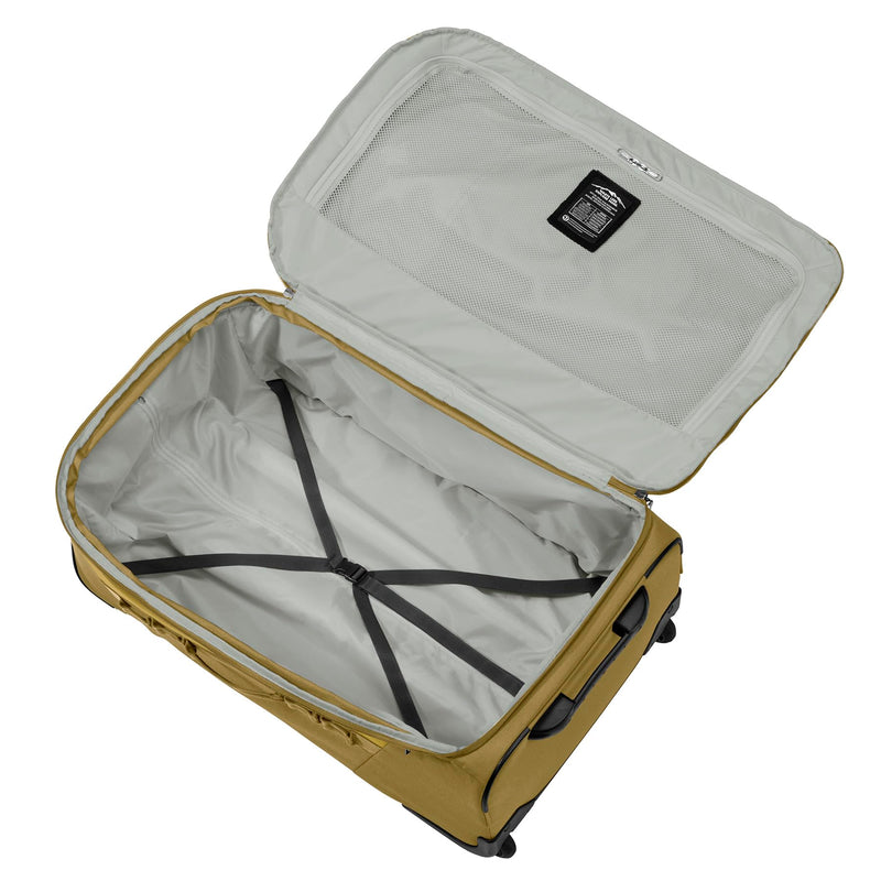 Eagle Creek Expanse 2-Wheel 29" Convertible Luggage Durable Luggage with Backpack Straps Water-Resistant, Expandable, Lockable Zippers Travel Gear Hauler - Gold