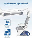 BAGSMART Underseat Carry On Luggage Airline approved,16-inch Small Underseater Softside Travel Suitcase with Wheels Lightweight Overnight Rolling Carry-on Luggage for Women Men Weekender,Dark Blue