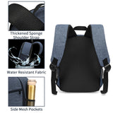 Nayubo Small Camera Backpack for DSLR SLR Mirrorless Camera Outdoor Travel Hiking Photography Waterproof Unisex Camera Case Compatible with Sony/Canon/Nikon/Fuji (Blue)
