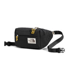 The North Face Berkeley Lumbar Bag | Water-Repellent Fanny Pack for Men & Women, External Pocket & Adjustable Strap, TNF Black/Mineral Gold-NPF, One Size