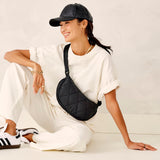 Vera Bradley Women's Featherweight Springbrook Sling Crossbody Bag, Moonless Night