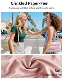 BAGSMART Lightweight Crossbody Bags for Women, Quilted Puffer Shoulder HandBags with Adjustable Strap for Travel