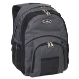 Everest Luggage Laptop Computer Backpack, Charcoal/Black, Charcoal/Black, One Size