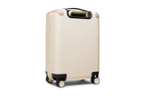 Michael Kors Women's Travel Small Hardcase Trolley, Gold-Tone Hardware/Vanilla/Soft Pink, One Size