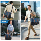 MATEIN Messenger Bag for School, Large Crossbody Satchel 15.6 inch Student College Laptop Bags with Shoulder Strap, Water Resistant Work Computer Briefcase for Office Commuting