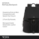 TUMI - Voyageur Ramsay Backpack - Women's Fashion Bag for Travel, Business, Work - Fits up to 14" Laptop - 15.0" X 11.8" X 6.0" - Black/Gunmetal