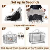 PEGIC Extra Large Cat Carrier for 2 Cats, Portable Soft Sided Large Pet Carrier for Traveling, Indoor and Outdoor Uses, 24"×16"×16"