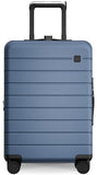 LUGGEX Carry On Luggage with Spinner Wheels - 20 inch Expandable Hard Shell Suitcases - Accelerate Access with DiHook, Handy Pouch, Blue