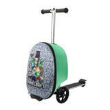 Bioworld Minecraft Kids' 2-in-1 Suitcase (18") and Scooter Luggage