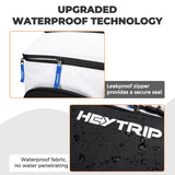 Heytrip Cooler Backpack 54 Cans Insulated Cooler Bag, Keep Freeze for 20 Hours, Waterproof & Leak-Proof Cooler with Multi-Compartments(White)