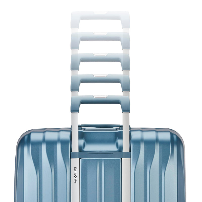 Samsonite UpLIFT X-Large Checked Hardside Luggage with Spinner Wheels - Airline-Approved, TSA Lock, Adjustable Handle System - Polycarbonate Hard Suitcase for Ultra Lightweight Travel - Elemental Blue