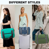 lifwimner For Spirit Airlines Personal Item Bag 18x14x8 in Underseat Carry-on Luggage foldable Travel Duffle Bag for Airplanes (30L, Navy)