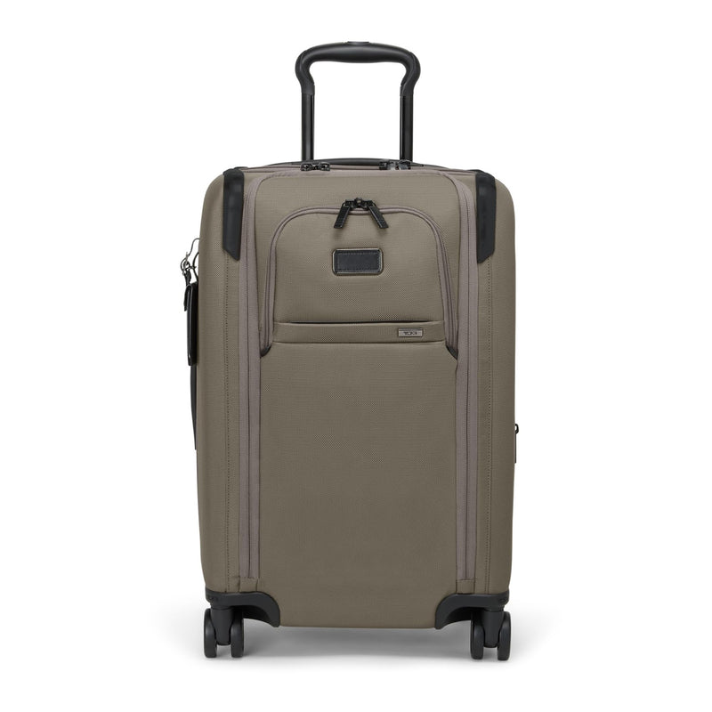 TUMI - Alpha Dual Access 4-Wheeled Carry-On - Expandable, Durable and Lightweight Luggage - Grey Alloy