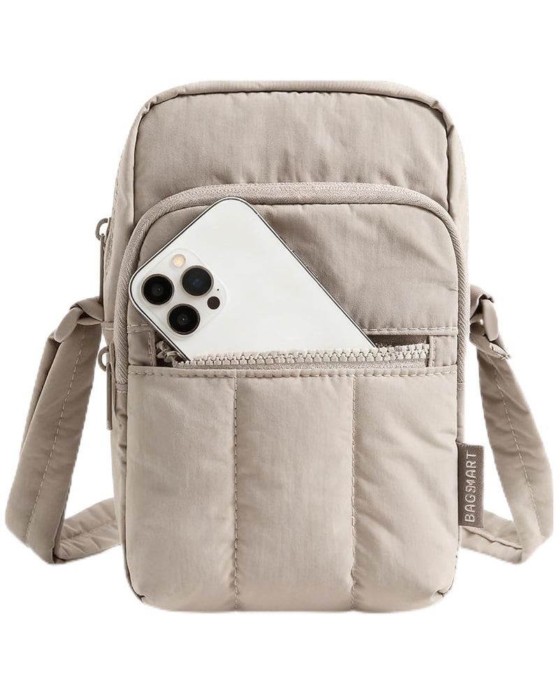 BAGSMART Small Crossbody Bags for Women, Mini Cell Phone Crossbody Purse for Women Travel Wallet with RFID Blocking Card Slots