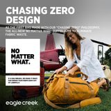 Eagle Creek No Matter What Duffel Bag - Eco Friendly Duffel for Sustainable Travel - Adjustable Shoulder Strap - Multiple Carry Options - Easy to Store - Safari Brown - 90L