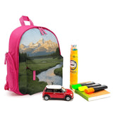 Teton Peaks Backpack - 12.6 Inch Casual Daypack with Multi-Pockets BookBag for Daily Essentials