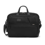 TUMI - Alpha Large 17" Laptop Briefcase - Professional Briefcase for Commute or Travel - Padded Compartment Fits Up to 17" Screen - Black