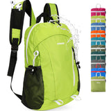 VPBAGE 15L Water-resistant Hiking Daypack, Small Backpack Travel Outdoor, Lightweight Day Pack with Tool Loops