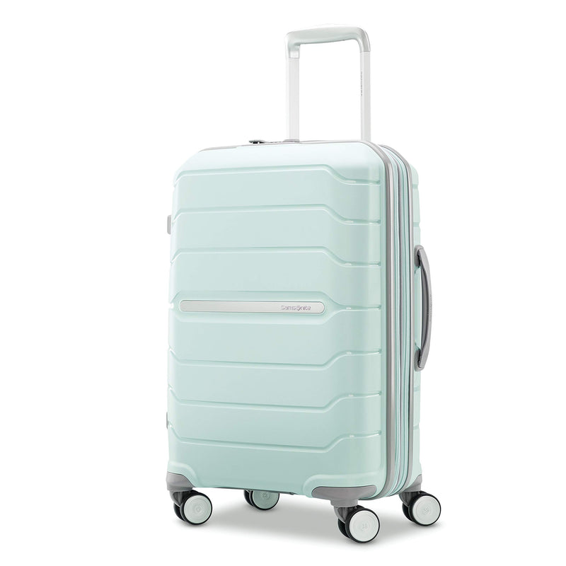 Samsonite Freeform Hardside Carry-On Luggage with Spinner Wheels - Hardshell Suitcase - TSA, Airline-Approved - Expandable Hard Shell, Smooth Rolling Wheels for Lightweight Travel - Mint Green
