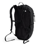 The North Face Basin 18 Liter Technical Daypack with Rain Cover - Unisex Backpack, Sternum Strap, Hiking Pole Attachment, TNF Black/TNF Black-NPF, One Size