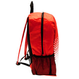 Liverpool FC Official Fade Crest Design Backpack (One Size) (Red/White)