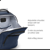 Tumi Unisex Tumi Brief Pack, Navy, One Size
